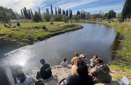 Vuelven las actividades de la Escuela de Pesca con una mateada en el Parque Municipal