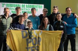 Gran actuación del bádminton de Pergamino en el Torneo Regional Zona Centro