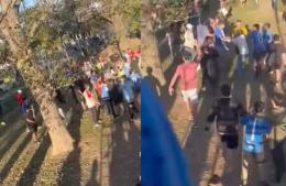 Fuerte episodio de violencia en un partido de fútbol