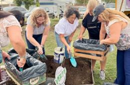 Comenzó el Mes del Compostaje con gran participación en Jorge Newbery