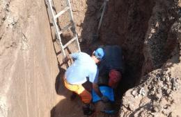 Repararon caño de agua en el Barrio Villa San José