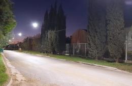 Tecnología LED: instalaron 200 columnas de iluminación en seis barrios de la zona urbana