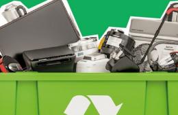 Día de reciclaje en el Parque España