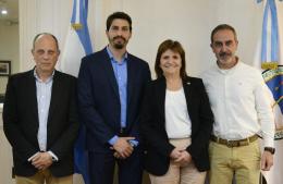 Ezequiel Montenegro se reunió con Patricia Bullrich