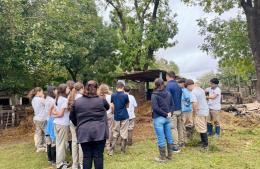 Enriquecedora visita a la Escuela Secundaria Agraria Mariano Alfonzo