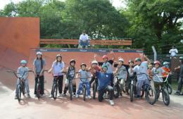 La Escuela Municipal de BMX se presentará en San Lorenzo