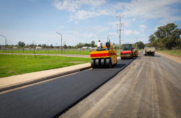 Pavimentación en la Avenida de la Cruz Gorordo:  obra clave para la transitabilidad