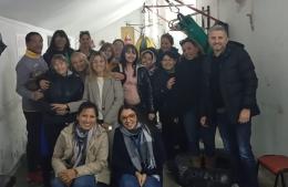 Encuentro en la Escuela Municipal de Boxeo Femenino