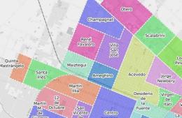Las divisiones de los barrios