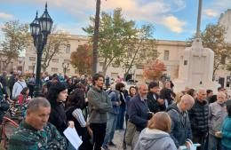 “Salimos a reclamar una sociedad sin violencia”