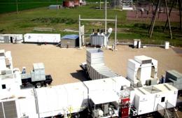 Ya están instalados los generadores para proveer de más energía