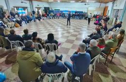 Katopodis estuvo en Pergamino y confirmó que comenzaran con la presa reguladora