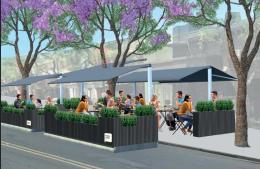 La Municipalidad invitó a los comerciantes a adecuarse a la nueva ordenanza sobre usos del espacio público