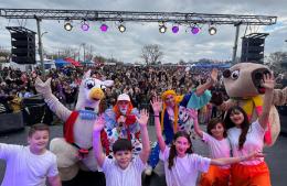 Masivo festejo del Día del Niño