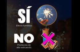 Está prohibida la venta de pirotecnia de estruendo
