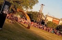 Festejo accidentado: uno de los Reyes Magos debió ser trasladado al hospital en ambulancia