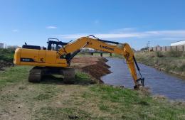 Limpieza y mantenimiento del Arroyo Pergamino