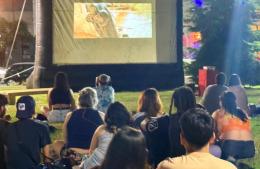 Se realizó la primera función de Cine bajo las estrellas