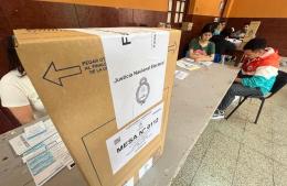 Votó más del 70 % del padrón local