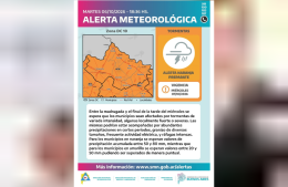 Alerta naranja por tormentas: qu&eacute; se espera para este mi&eacute;rcoles en Pergamino y la regi&oacute;n