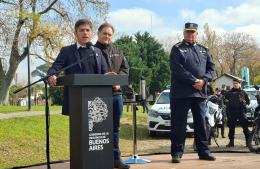 Kicillof estuvo en Pergamino, anunció la llegada de efectivos policiales y reiteró el deseo de concretar la presa reguladora