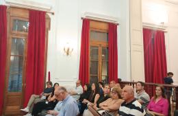 Un mayor contribuyente pidió la palabra y cuestionó el presupuesto