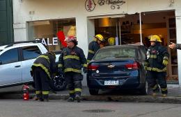 Accidente en Mitre y 25 de Mayo